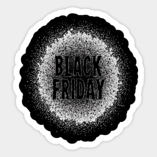 Black friday t-shirts Sticker